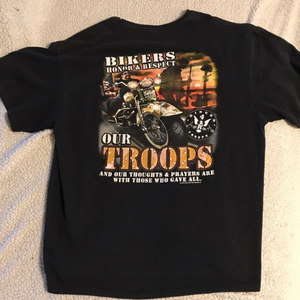 Bikers for Life Sick Graphic Shirt